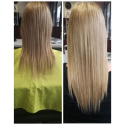 Zagęszczanie włosów metodą HAIRTALK EXTENSION - włosy naturalne 40 cm (3 paczki)